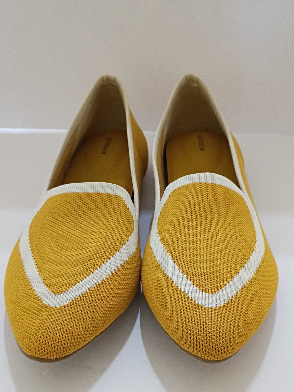 Birdies Blackbird Knit Loafer in yellow mustard 10.5